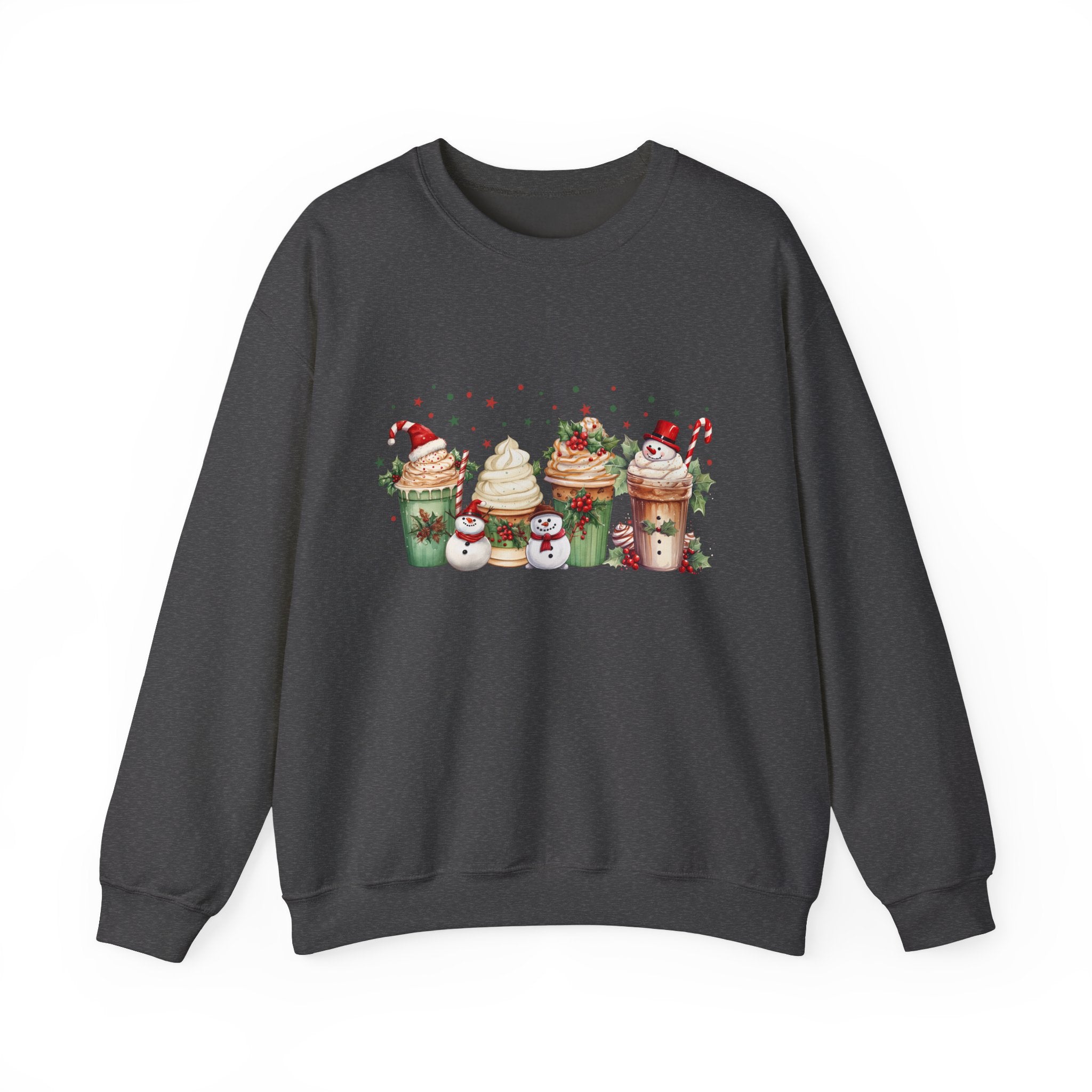 Snowman Coffee crewneck Sweatshirt Unisex