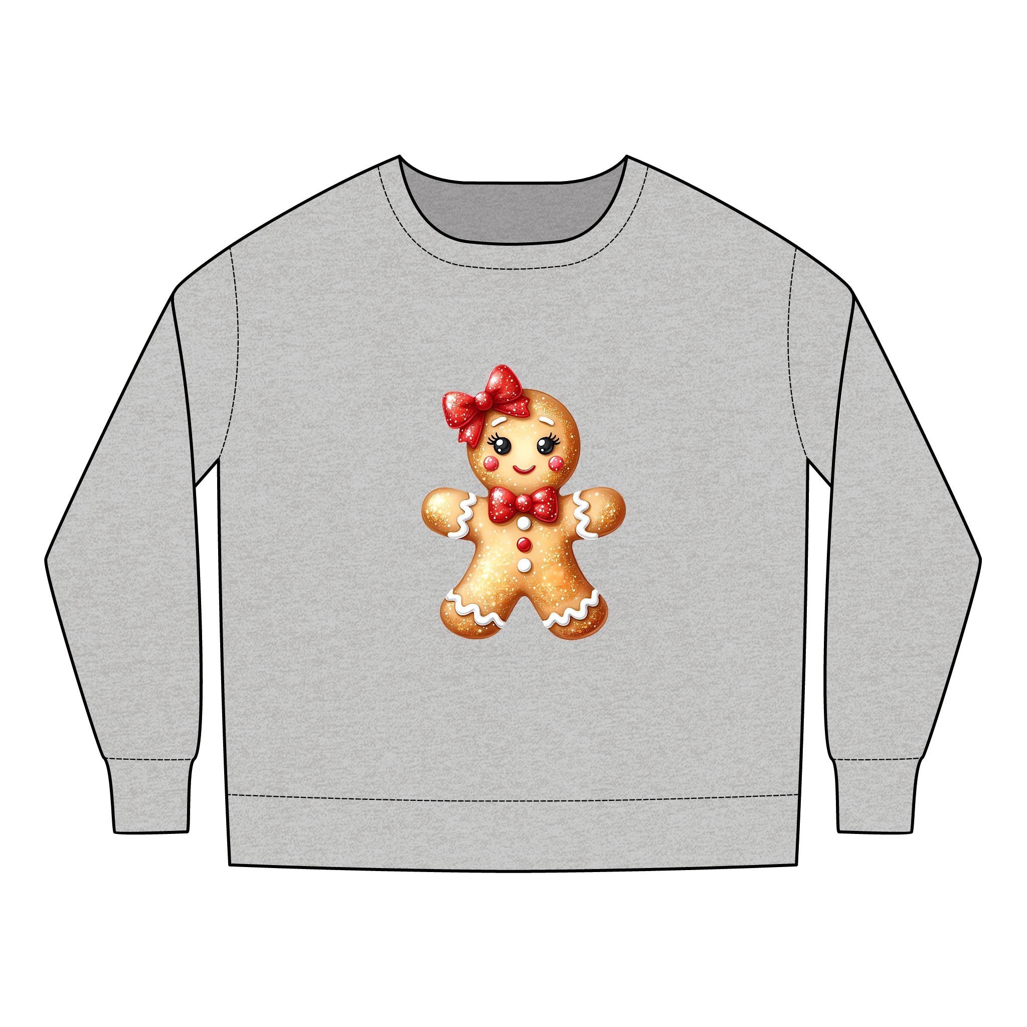 Gingerbread Toddler Sweatshirt- Unisex